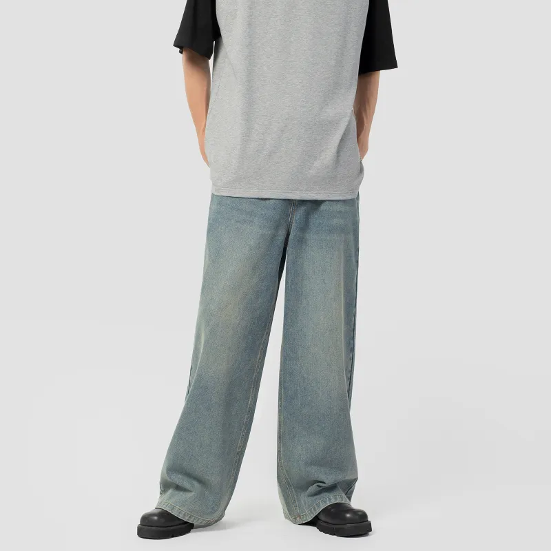 PASET Jeans Unisex Vintage Blue-5