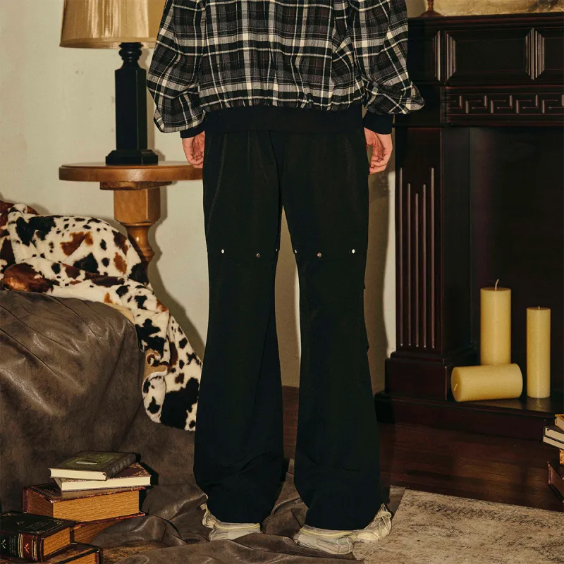 PASET FW24 Casual Pants Unisex Black-6