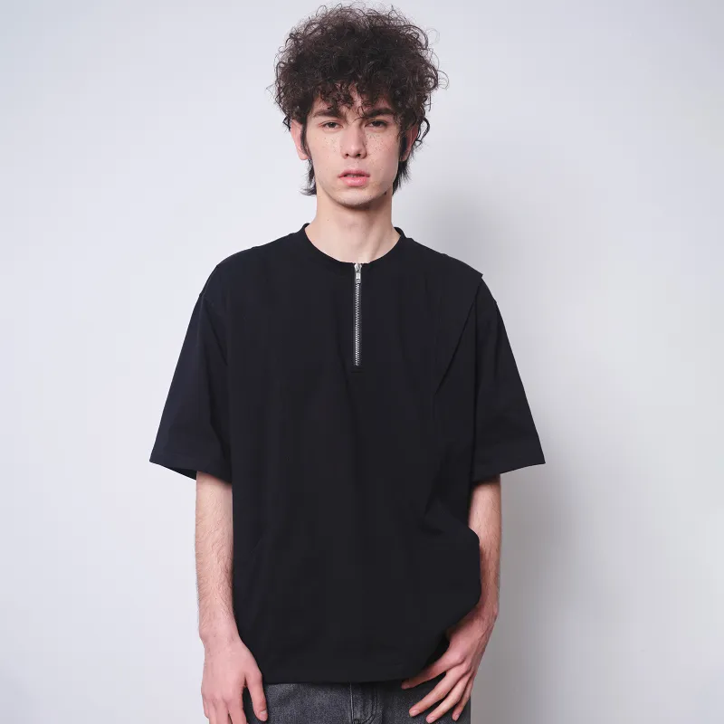 PASET T Shirts Unisex Black-3