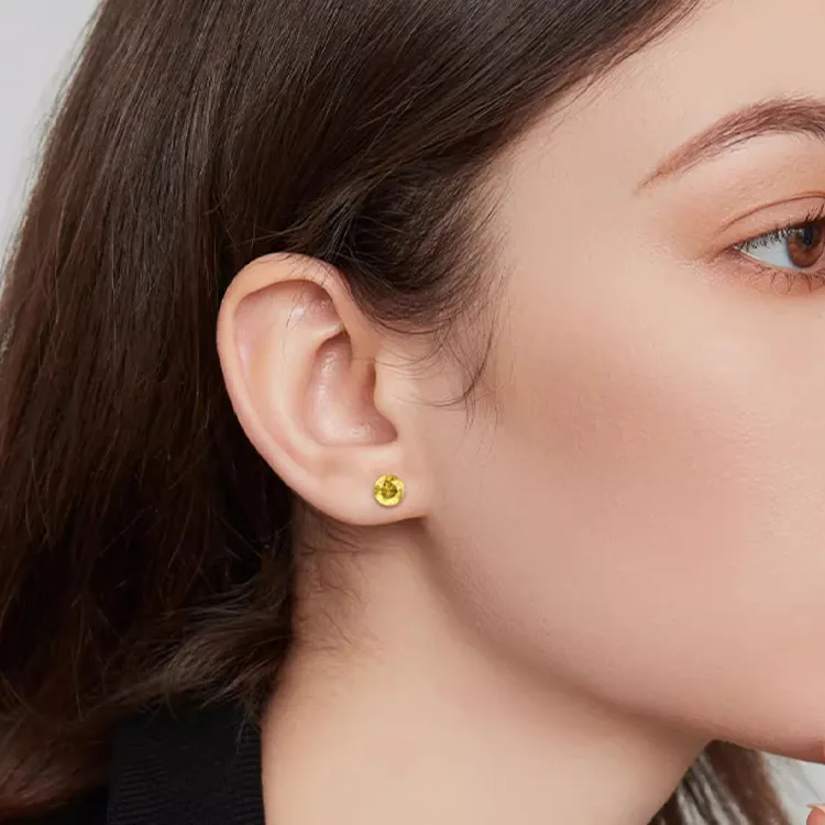 KiNGZiT Titanium Steel Stud Earrings Unisex-1