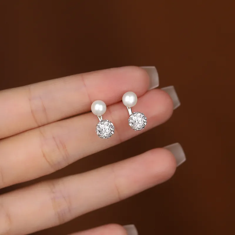 KiNGZiT S925 Silver Stud Earrings Women's-2