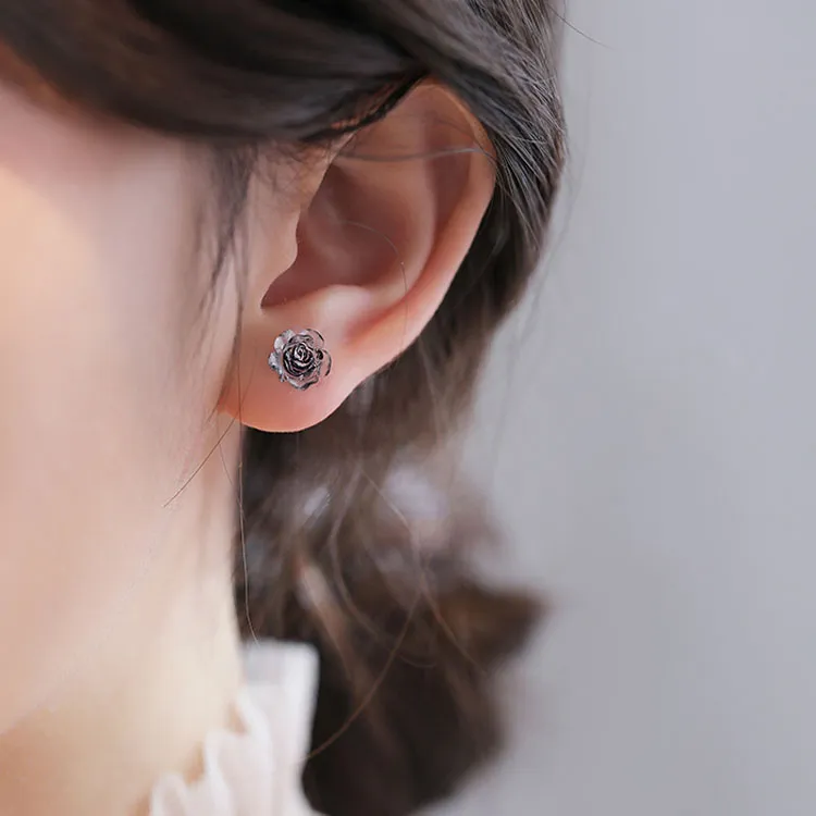 KiNGZiT Titanium Steel Stud Earrings Unisex-2