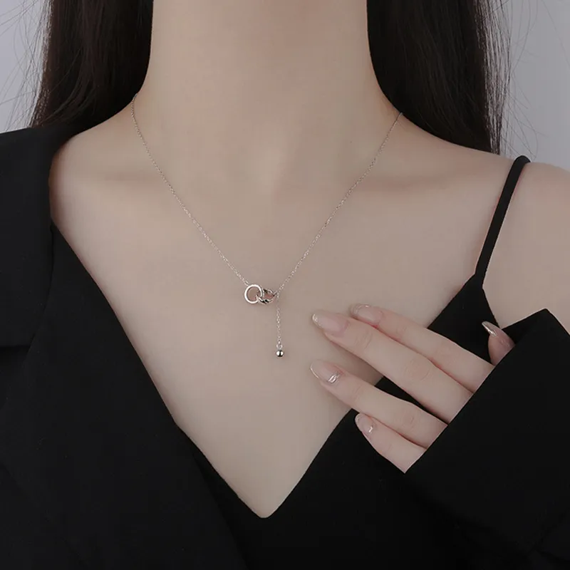 KiNGZiT Sterling Silver S999 Fine Silver Necklaces Women's-2