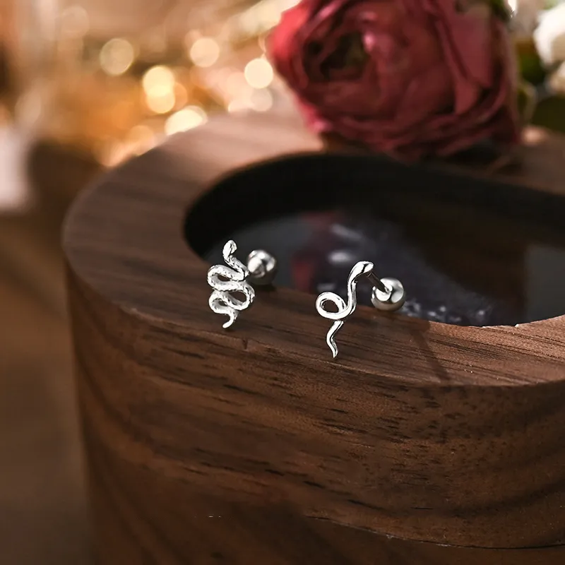 KiNGZiT S999 Fine Silver Stud Earrings Women's-3