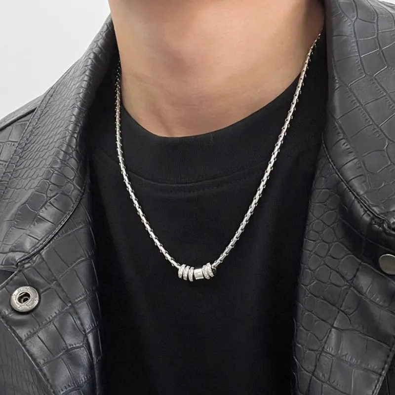 KiNGZiT Titanium Steel Necklaces Unisex-3