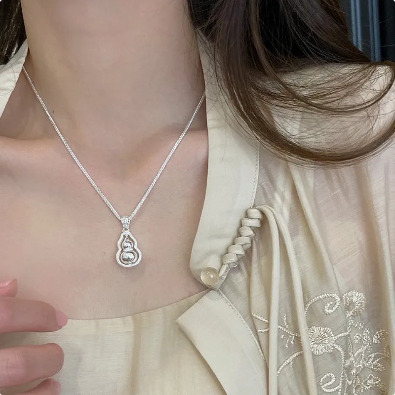 KiNGZiT 999 Fine Silver Necklaces Women's-1
