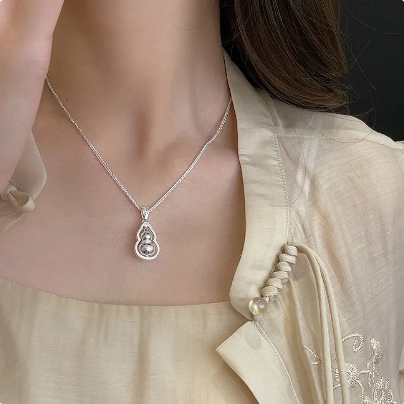 KiNGZiT 999 Fine Silver Necklaces Women's-2