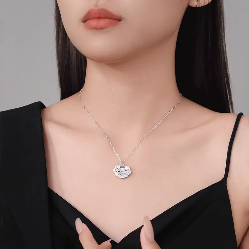 KiNGZiT Sterling Silver Necklaces Unisex-1