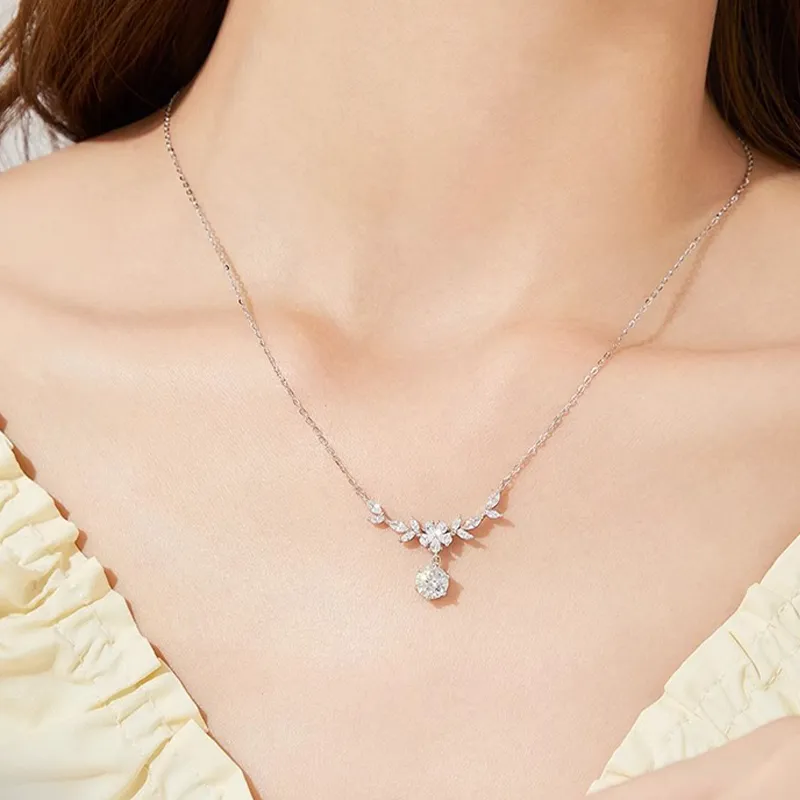 KiNGZiT Sterling Silver Necklaces Women's-4