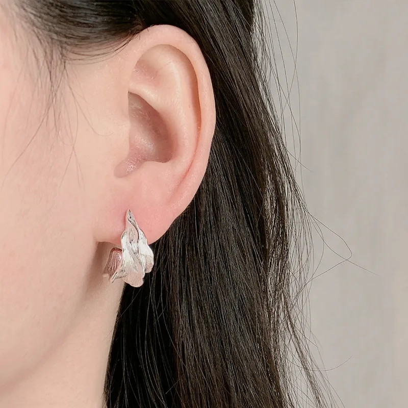 KiNGZiT S925 Silver Stud Earrings Women's-2