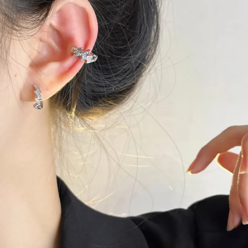 KiNGZiT Alloy Clip On Earrings Unisex-4