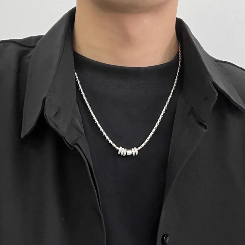 KiNGZiT Titanium Steel Necklaces Unisex-2