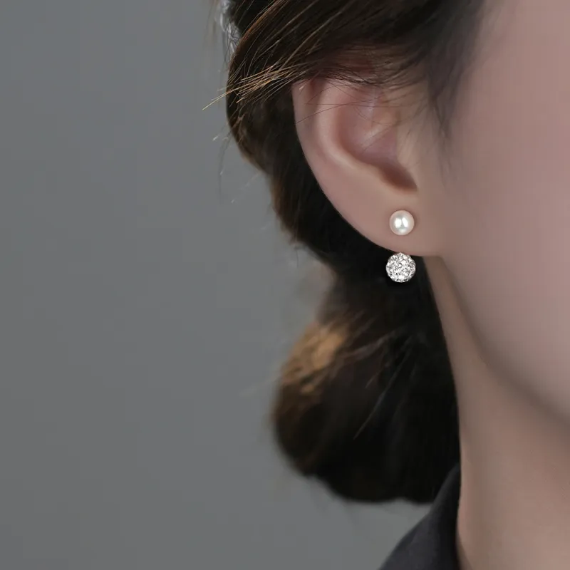 KiNGZiT S925 Silver Stud Earrings Women's-1