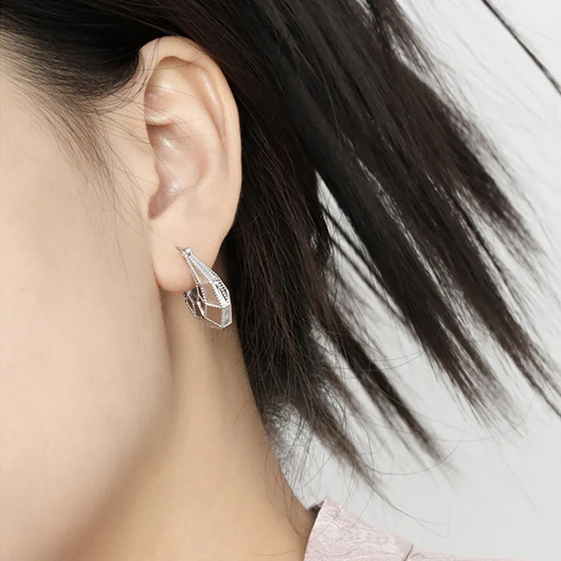 KiNGZiT S925 Silver Earrings Women's-1