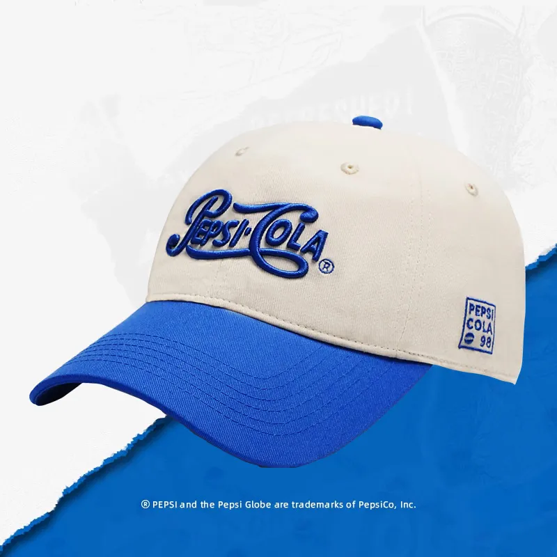 Pepsi Cotton Baseball Caps Unisex-5