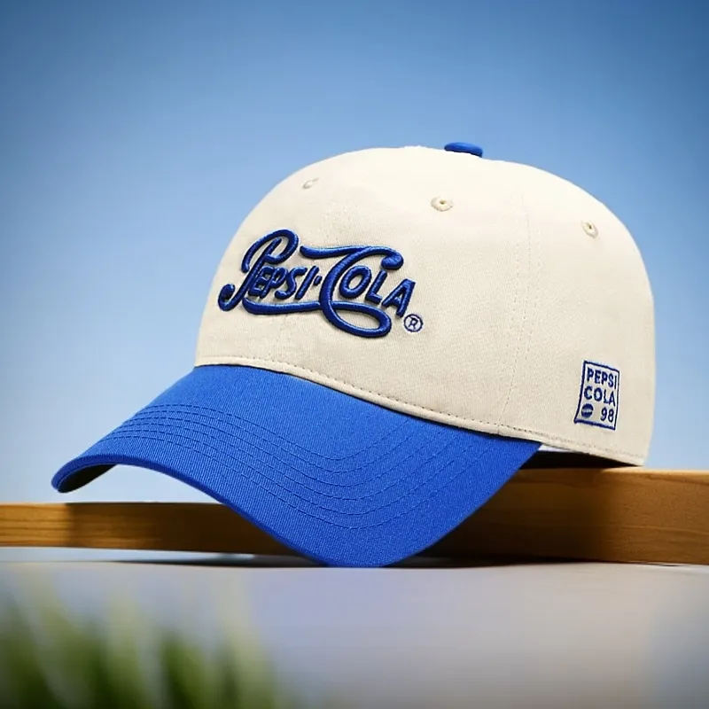 Pepsi Cotton Baseball Caps Unisex-4