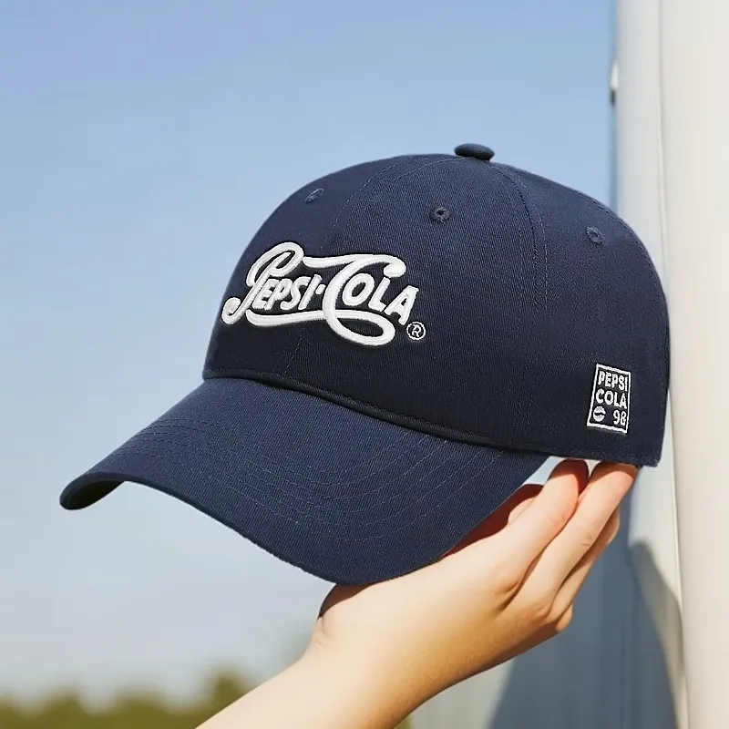 Pepsi Comfortable Cotton Baseball Caps Unisex-6