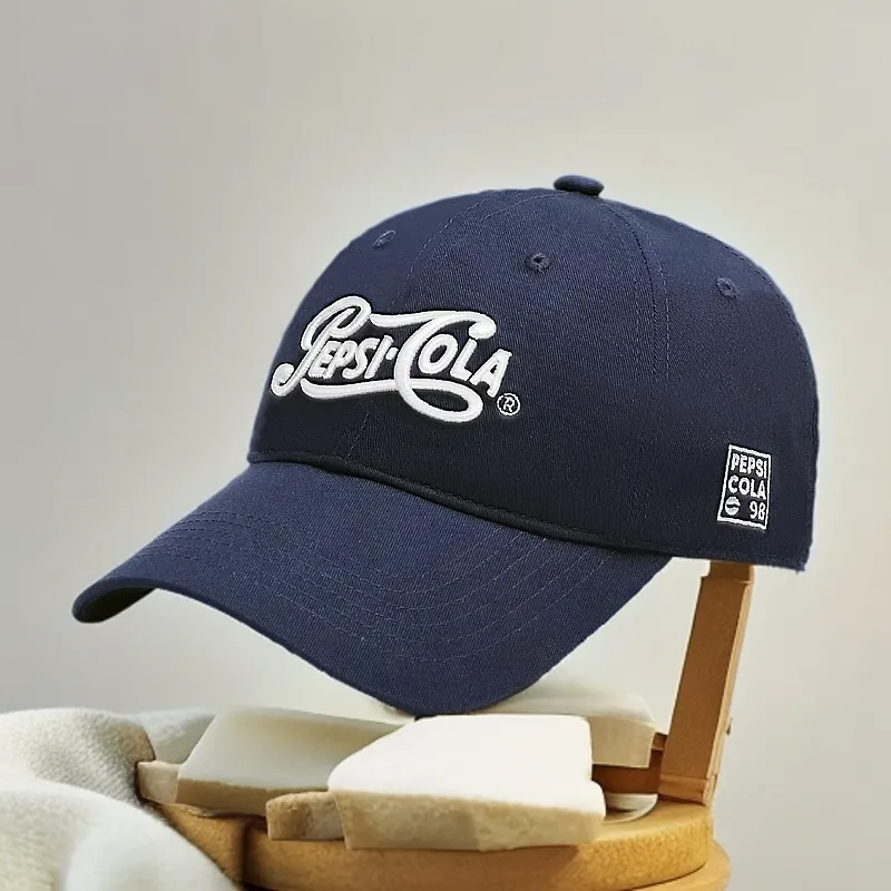 Pepsi Comfortable Cotton Baseball Caps Unisex-5