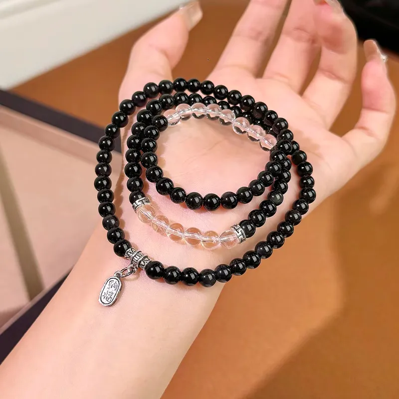 CMFY Obsidian Jade Bracelets Unisex-4