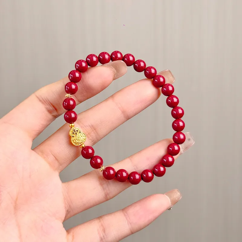 CMFY Cinnabar Jade Bracelets Unisex-2