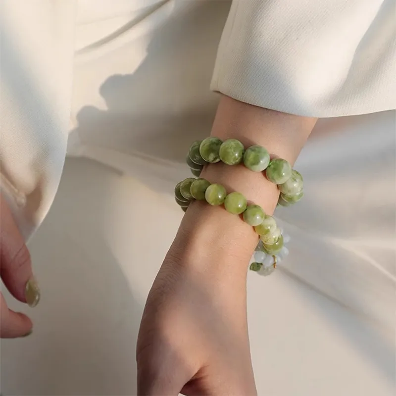 CMFY Serpentine Jade Bracelets Unisex-5