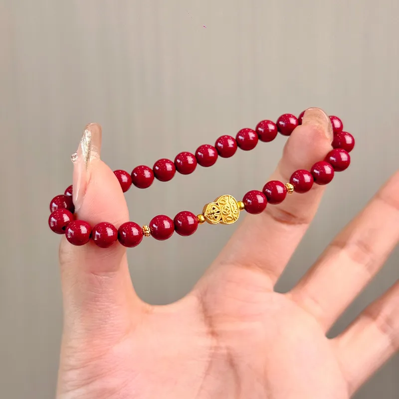 CMFY Cinnabar Jade Bracelets Unisex-3