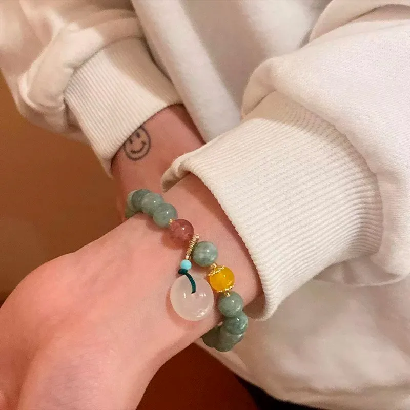 CMFY Chalcedony Jade Bracelets Unisex-3