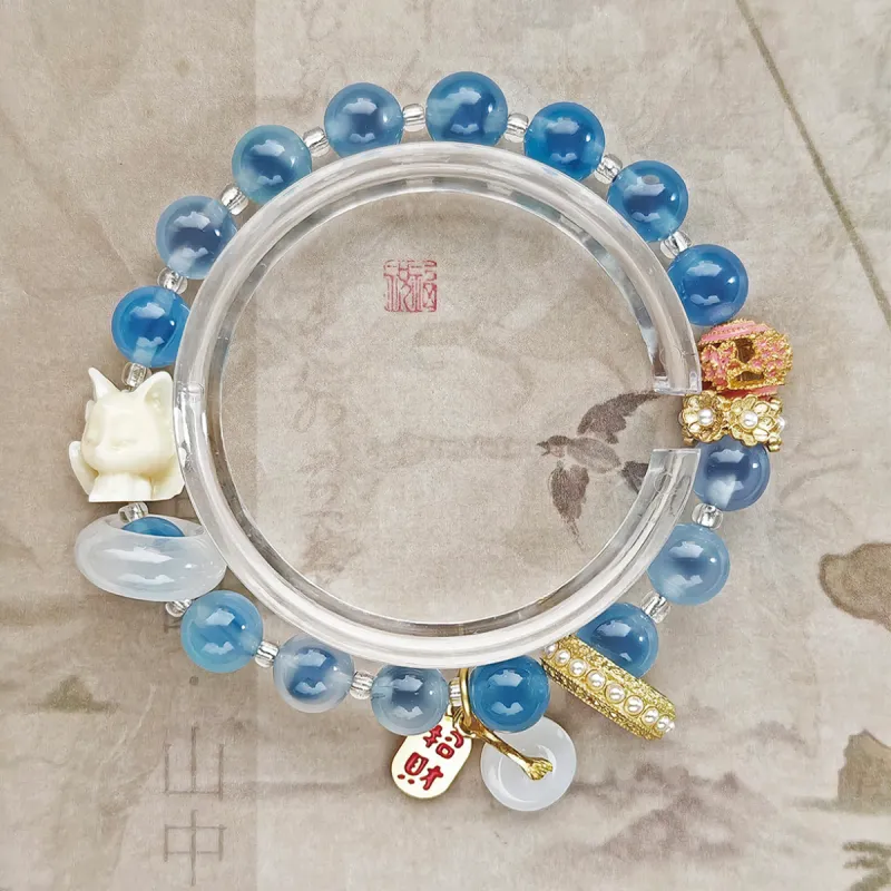 CMFY Agate Jade Bracelets Unisex-4
