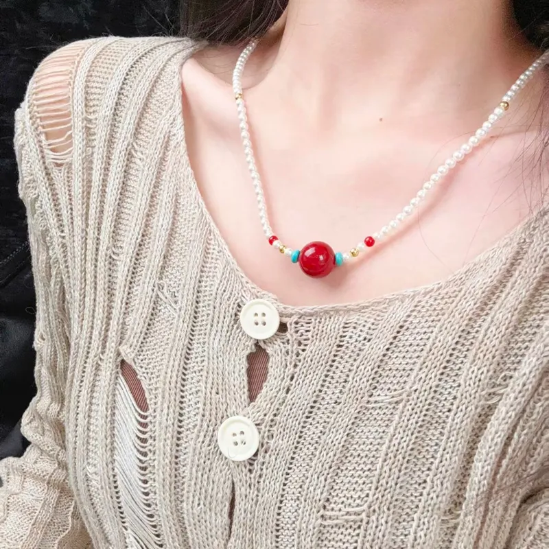 CMFY Jade Necklaces Unisex-3