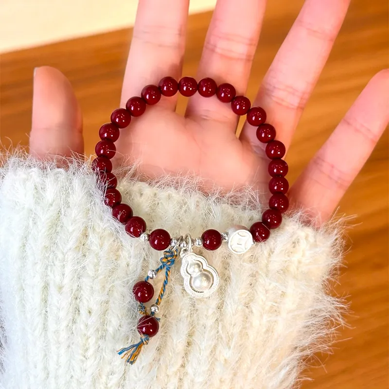 CMFY Cinnabar Jade Bracelets Unisex-2