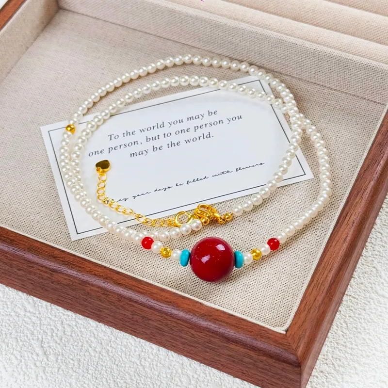 CMFY Jade Necklaces Unisex-1