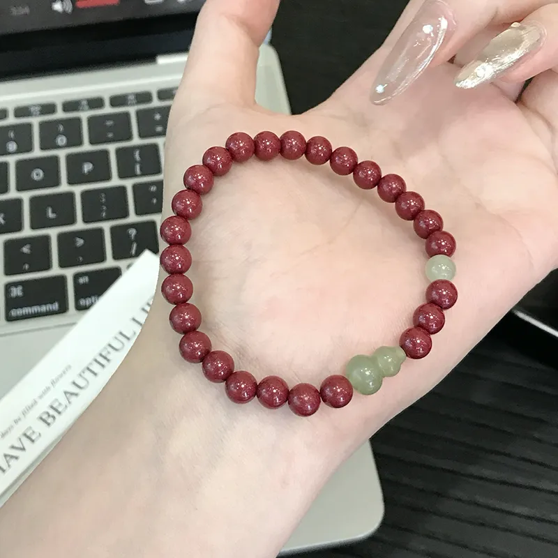 CMFY Cinnabar Jade Bracelets Unisex-4