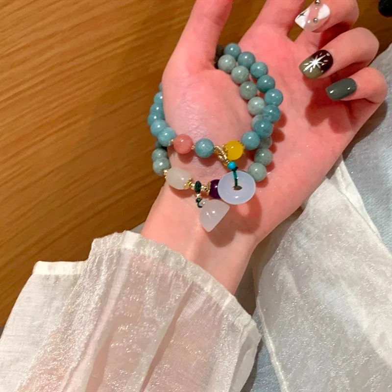 CMFY Chalcedony Jade Bracelets Unisex-1