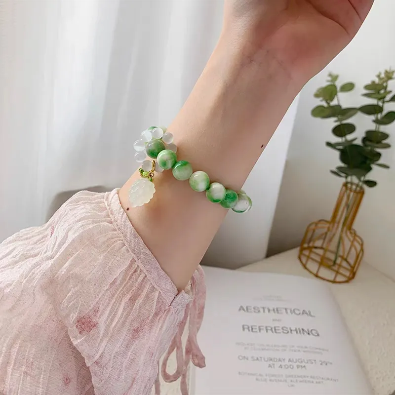 CMFY Serpentine Jade Bracelets Unisex-1