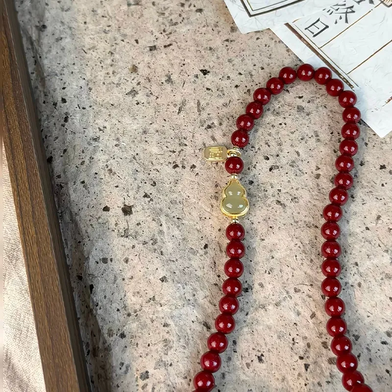 CMFY Cinnabar Jade Bracelets Unisex-3