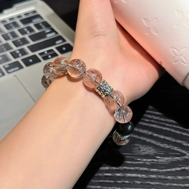 CMFY Obsidian Jade Bracelets Unisex-4
