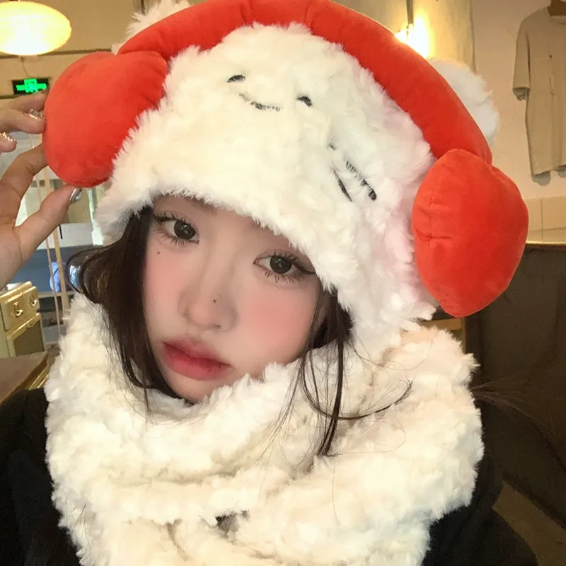 CMFY Polyester Hoods & Plush Hats Women's-3
