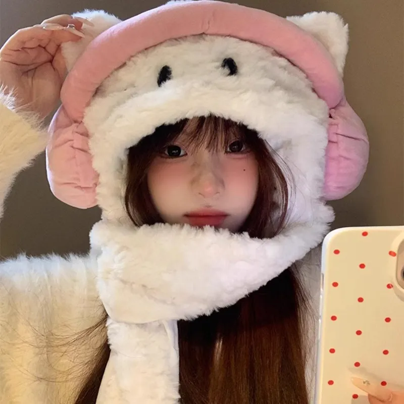 CMFY Polyester Hoods & Plush Hats Unisex-5