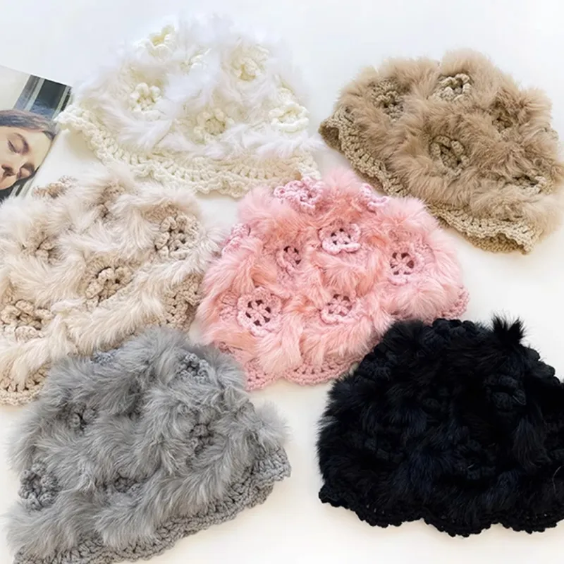 US8ACC Polyester Beanies Women's-1