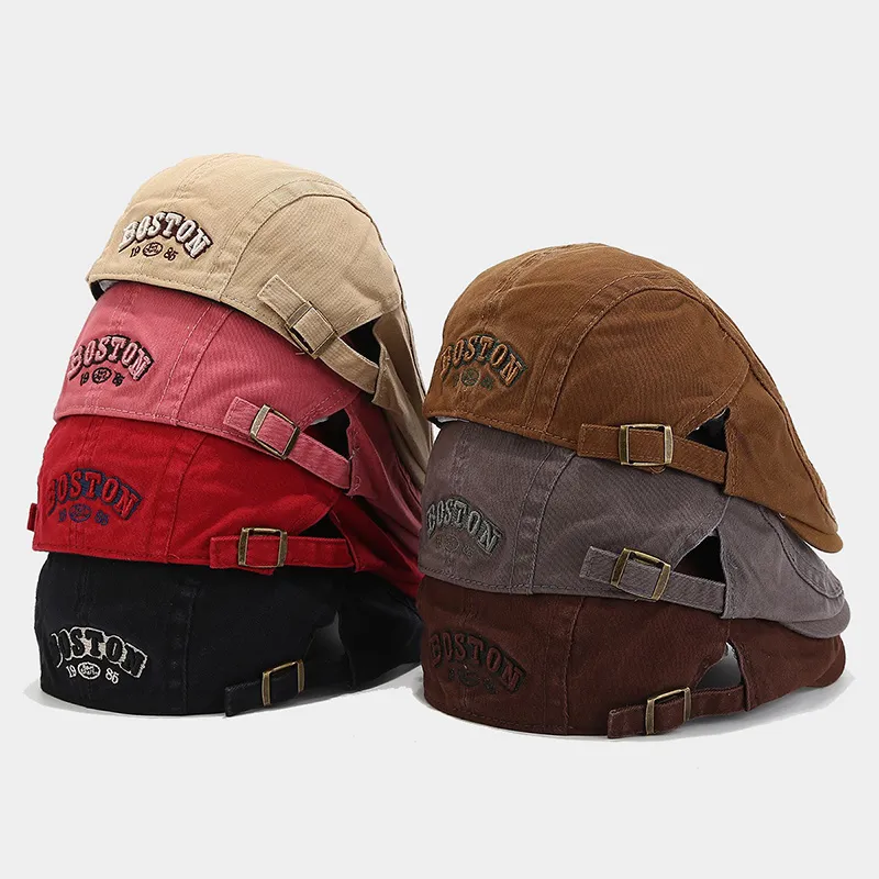 US8ACC Cotton Polyester Blend Berets Unisex-1