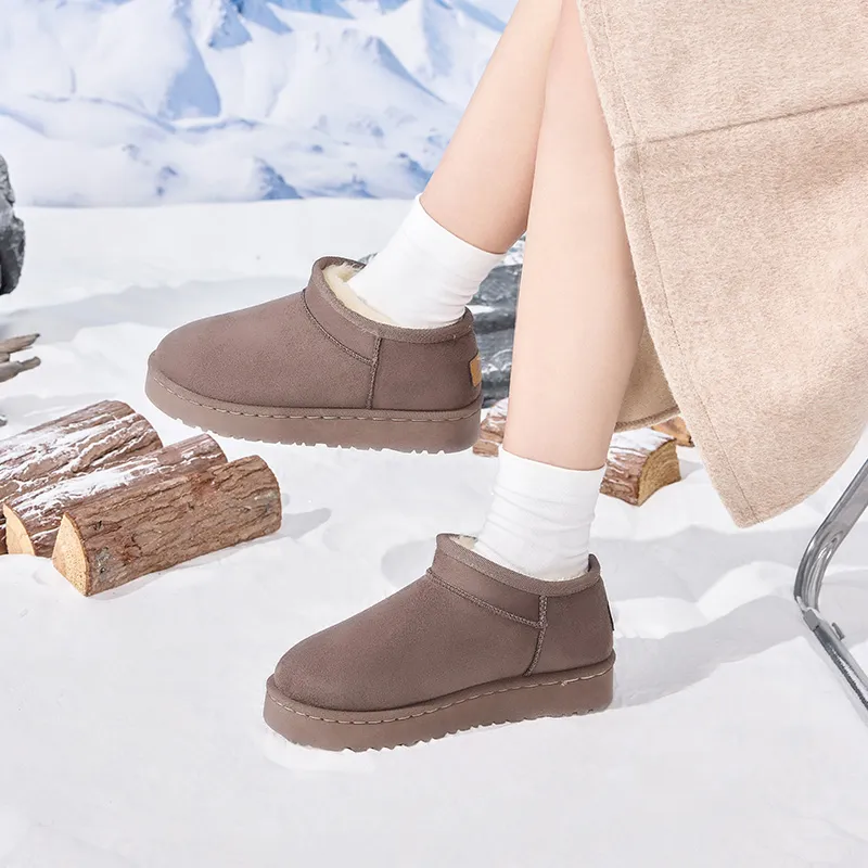 Warrior Ankle-Length Snow Boots Unisex-6