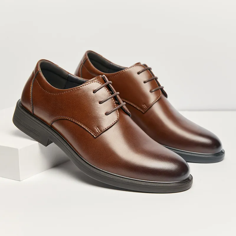 Warrior Dress Shoes Men's Brown-6