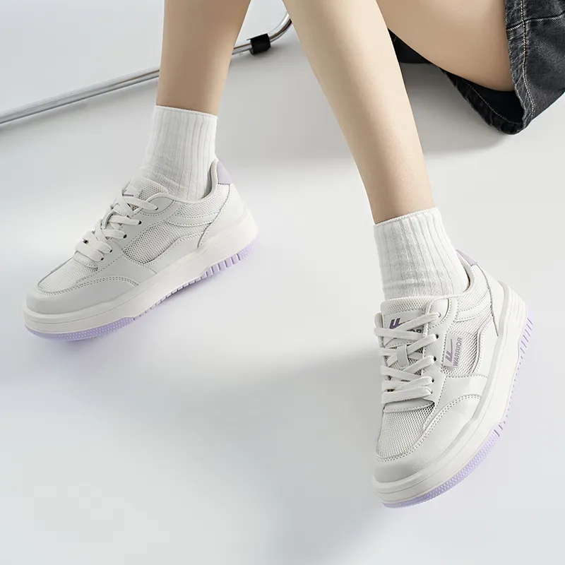 Warrior Wing Series Low Top Skateboard Shoes Women's Violet-6