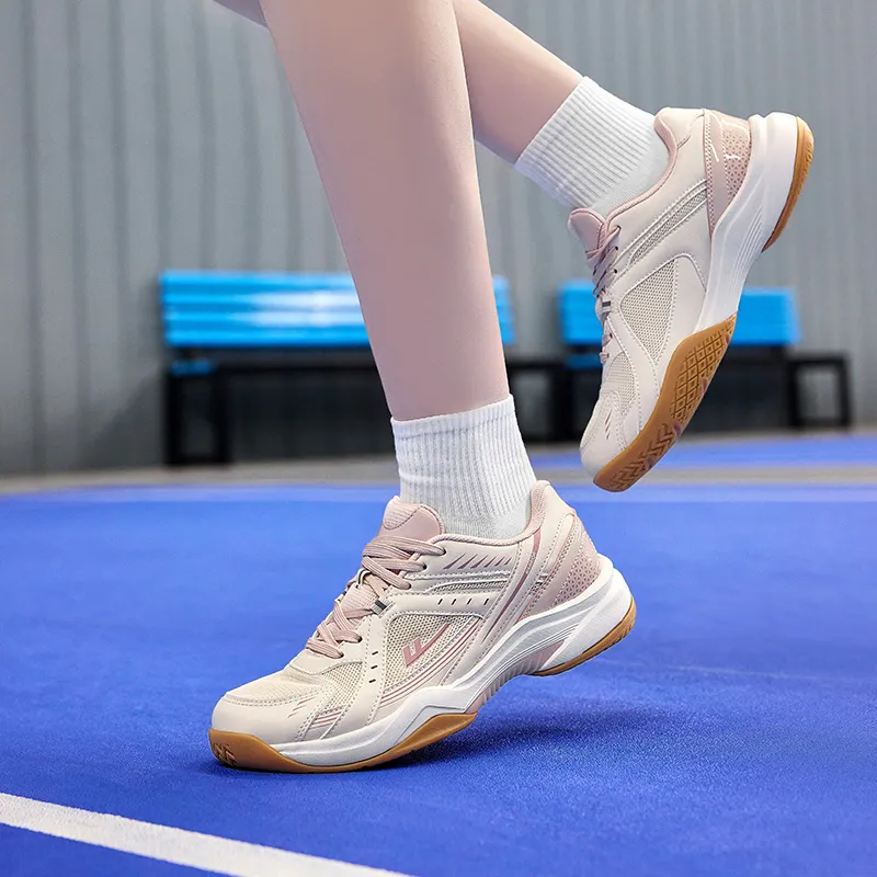Warrior Cushioning Coverage Lightweight Low Top Training Shoes Women's Beige Pink-7