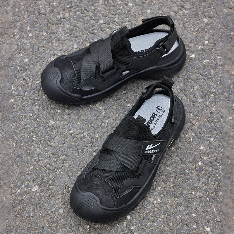 Warrior Grip, Abrasion Resistant, Slip Resistant River Trekking Shoes Men's Black-4