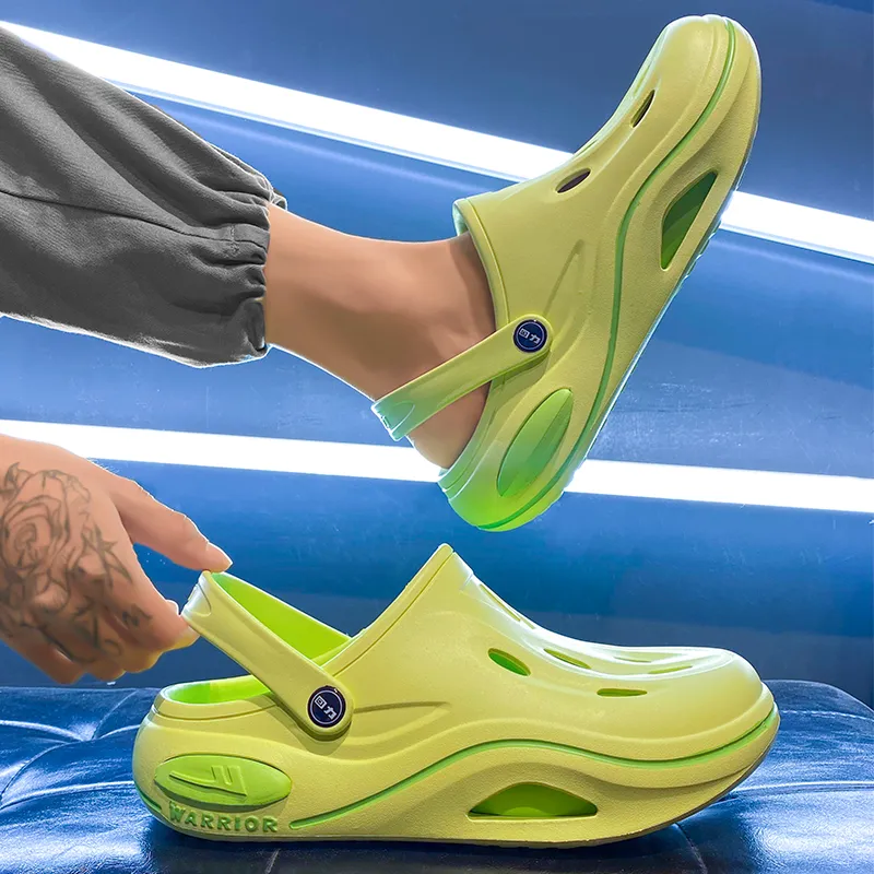 Warrior Clogs Men's Green Apple Green-4