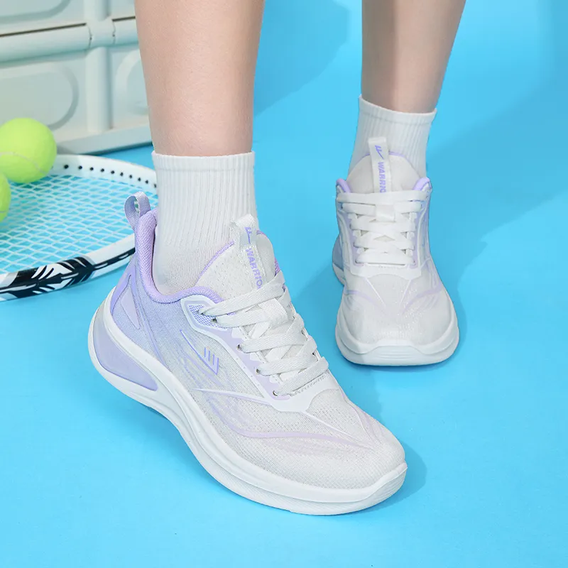 Warrior Abrasion Resistant Lightweight Rebound Low Top Casual Physical Fitness Test Physical Exam Running Shoes Women's-6