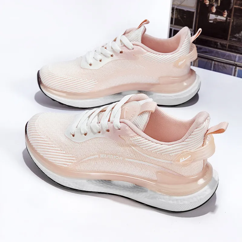 Warrior Wing Series Low Top Casual Running Shoes Women's Peach Pink-4