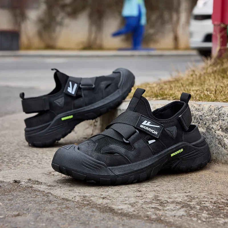 Warrior Grip, Abrasion Resistant, Slip Resistant River Trekking Shoes Men's Black-6