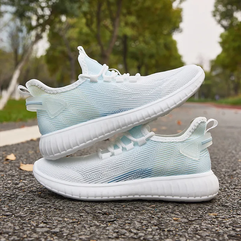 Warrior Wear resistant, Lightweight, Breathable, And Non slip. Casual Shoes Women's White Blue-5
